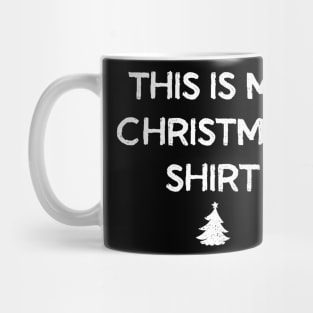 This Is My Christmas Pajama Shirt Funny Christmas 3 Mug